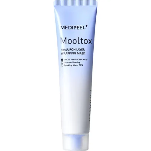Маска-плівка для підвищення еластичності шкіри обличчя Medi Peel Mooltox Hyaluron Layer Wrapping Mask, 70 мл.