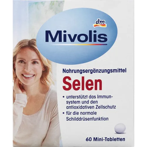 Селен у мінітаблетках Mivolis Selen