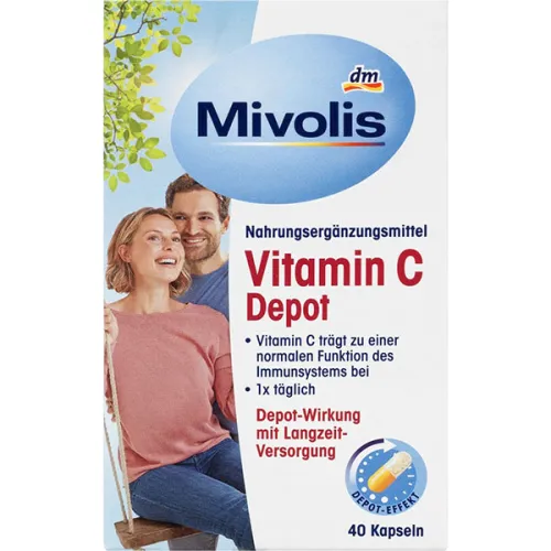 Витамин C в капсулах Mivolis Vitamin C Depot