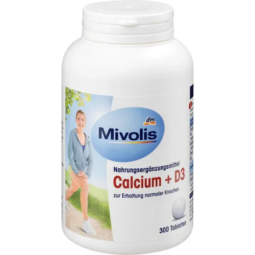 Кальцій та вітамін D3 Mivolis Calcium + D3