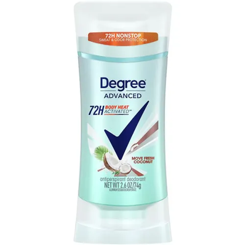 Антиперспірант-дезодорант для жінок «кокос і гібіскус» Degree Advanced Coconut & Hibiscus Antiperspirant Deodorant, 74 г.