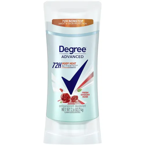 Антиперспірант-дезодорант для жінок «англійська троянда» Degree Advanced Fresh English Rose Antiperspirant Deodorant, 74 г.