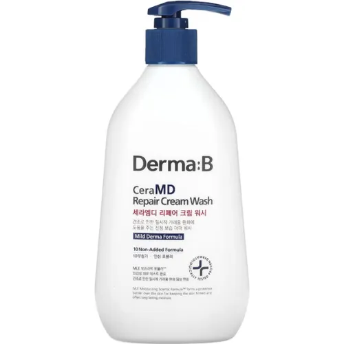 Крем-гель для душа для сухой кожи Derma-B CeraMD Cream Wash с керамидами, 400 мл.