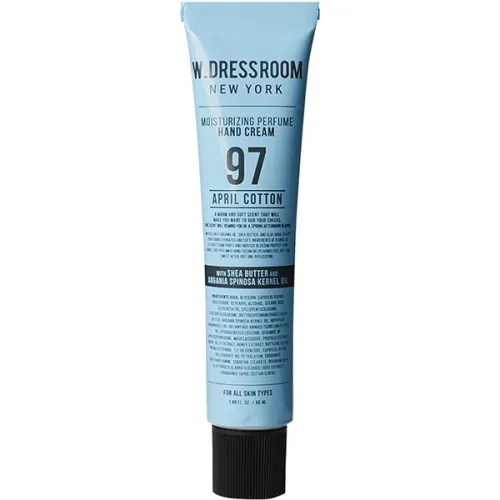 Парфумований крем для рук «бавовна» W.Dressroom Moisturizing Perfume Hand Cream No.97 April Cotton, 20 мл.