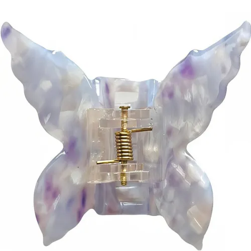 Заколка-краб для волосся «фіолетова» Nyu.Nyu Hair Clip Violet - вигляд 2