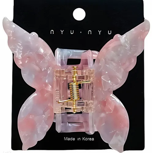 Заколка-краб для волосся «рожева» Nyu.Nyu Hair Clip Pink