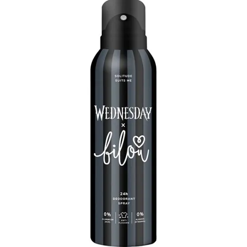 Дезодорант-спрей для жінок «самотність мені йде» Bilou Wednesday Deodorant Spray Solitude Suits Me, 150 мл.