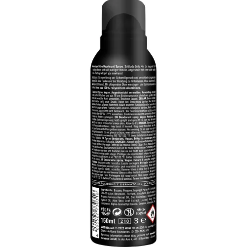 Дезодорант-спрей для жінок «самотність мені йде» Bilou Wednesday Deodorant Spray Solitude Suits Me, 150 мл. - вигляд 2
