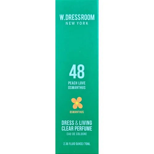 Парфюмированная вода для дома и одежды «персиковый османтус» W.Dressroom Dress & Living Clear Perfume No.48 Peach Love
