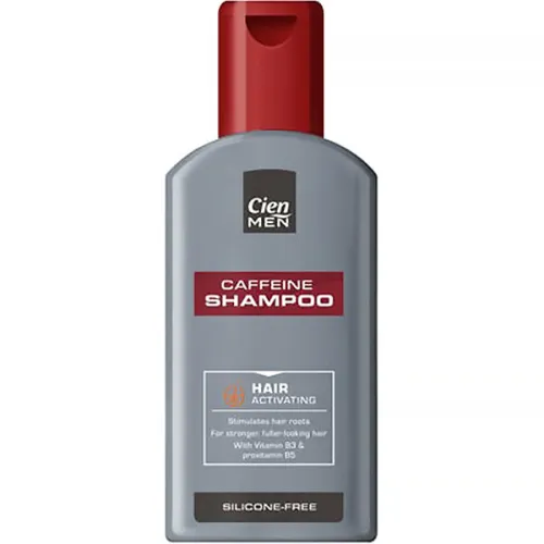 Чоловічий шампунь для волосся Cien Men Caffeine Shampoo з екстрактом кофеїну, 250 мл.