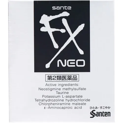 Краплі для зняття втоми та почервоніння очей Santen FX Neo Eye Drops, 12 мл. - вигляд 2