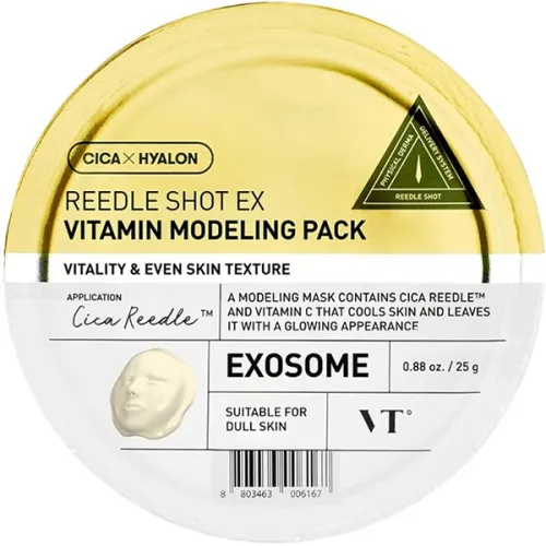 Моделююча маска для обличчя VT Cosmetics Reedle Shot Ex Vitamin Modeling Pack з вітаміном С, 25 г.