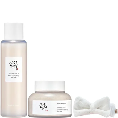 Набір для обличчя Beauty Of Joseon Glow Charging Rice Duo з екстрактом рисових висівок, 2 шт. х 150 мл.