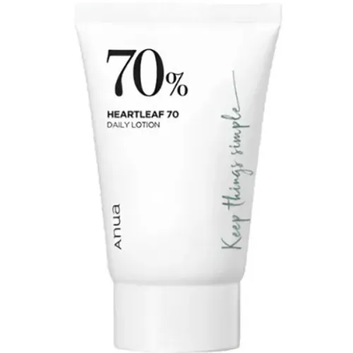 Заспокійливий лосьйон для обличчя Anua Heartleaf 70% Daily Lotion з екстрактом хауттюйнії, 200 мл.