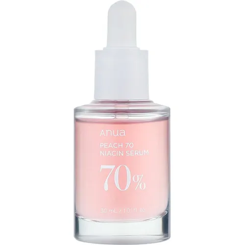Матирующая увлажняющая сыворотка для лица Anua Peach 70% Niacinamide Serum с экстрактом персика и ниацинамидом, 10 мл.