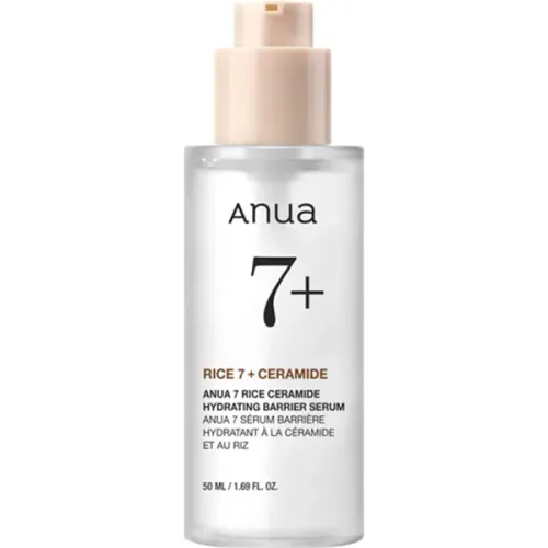 Сыворотка для укрепления кожи лица Anua 7+ Rice Ceramide Hydrating Barrier Serum с керамидами и экстрактом риса, 50 мл.