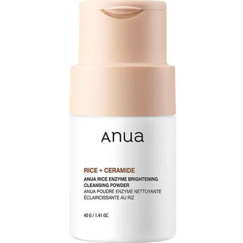 Энзимная пудра для лица Anua Rice Enzyme Brightening Cleansing Powder с керамидами и экстрактом риса, 40 г.