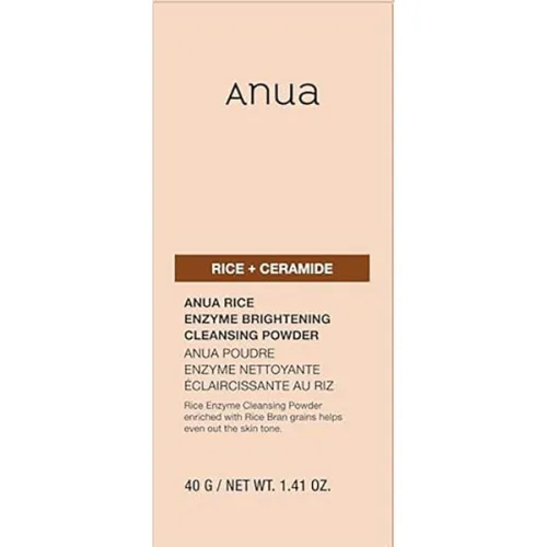 Энзимная пудра для лица Anua Rice Enzyme Brightening Cleansing Powder, 40 г. - вид 2