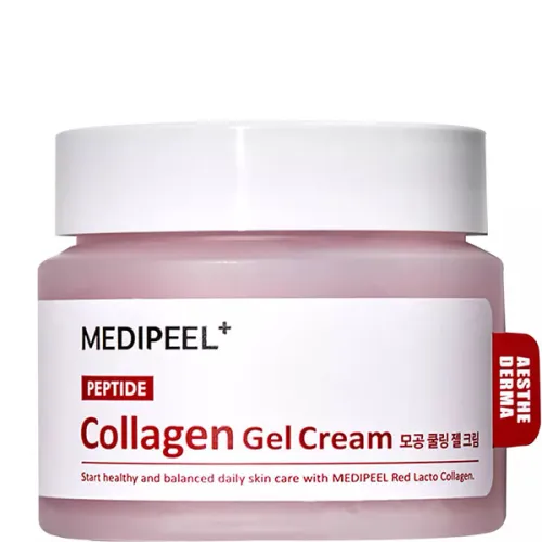 Крем-гель для лица Medi Peel Red Lacto Collagen Hydro Gel Cream с коллагеном и лактобактериями, 80 мл.