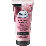 Восстанавливающий кондиционер для поврежденных и пористых волос Balea Professional Keratin Repair Conditioner с кератином