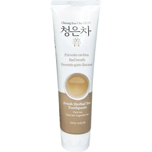 Зубная паста c комплексом травяного чая пуэр Dental Clinic 2080 Cheongeun Cha Soo Fresh Herbal Tea Puer Toothpaste, 120 г.