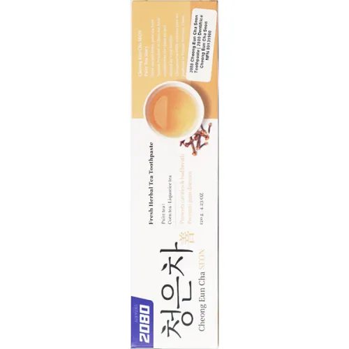 Зубная паста c комплексом травяного чая пуэр Dental Clinic 2080 Cheongeun Cha Soo Fresh Herbal Tea Puer Toothpaste, 120 г.
