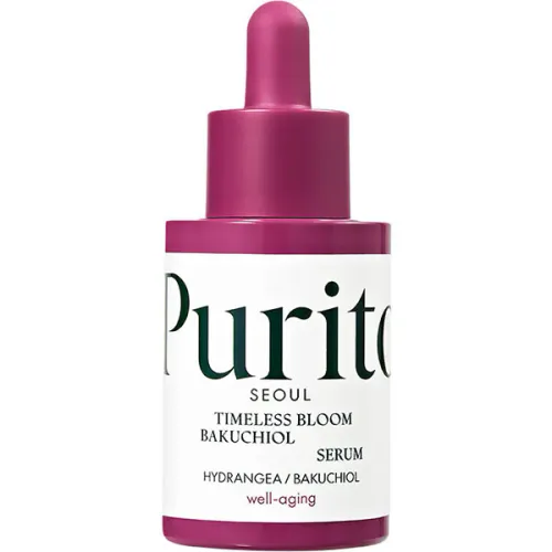 Антивозрастная сыворотка для лица Purito Seoul Bakuchiol Timeless Bloom Revitalizing Serum с бакучиолом, 30 мл.
