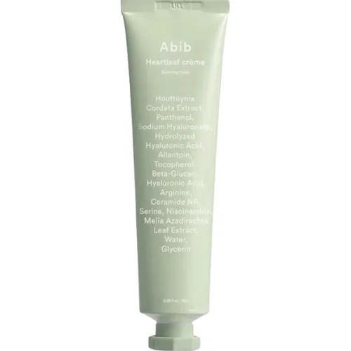 Успокаивающий крем для лица Abib Heartleaf Creme Calming Tube с экстрактом хауттюйнии, 75 мл.