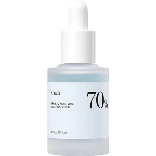 Увлажняющая сыворотка для лица Anua Birch 70% Moisture Boosting Serum с березовым соком, 30 мл.