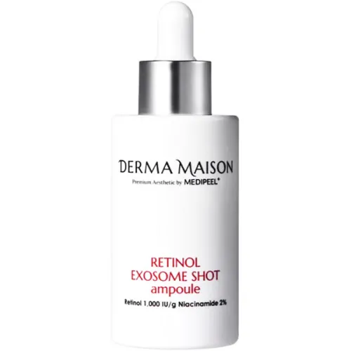 Ампульна сироватка для обличчя Medi Peel Derma Maison Retinol Exosome Shot Ampoule з ретинолом, 50 мл.