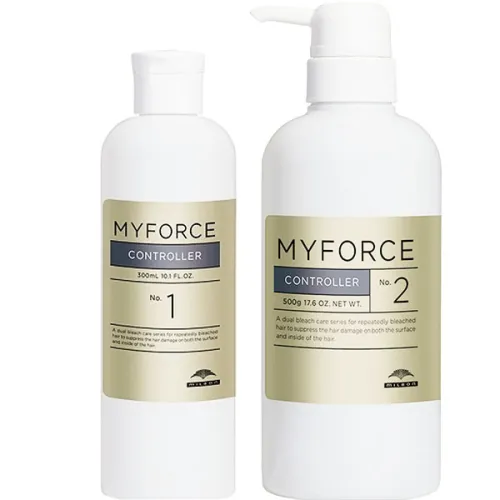 Відновлююча SPA-процедура для освітленого та фарбованого волосся Milbon Myforce Controller SPA, 3 довжина