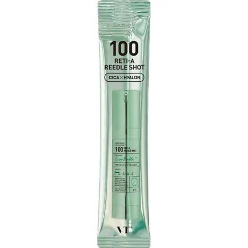 Сыворотка-бустер для лица VT Cosmetics Reti-A Reedle Shot 100 с микроиглами и ретиналем, 2 мл.