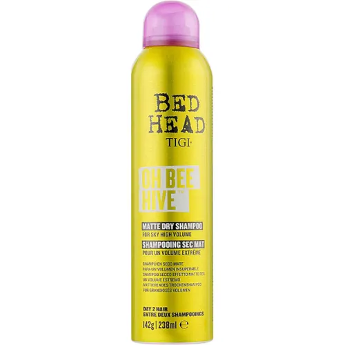 Матовий сухий шампунь для волосся Tigi Bed Head Oh Bee Hive Matte Dry Shampoo, 238 мл.