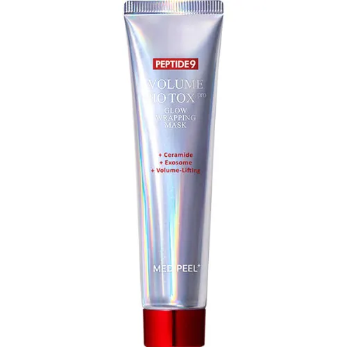 Маска-пленка для сияния кожи лица Medi Peel Peptide 9 Volume Bio Tox Glow Wrapping Mask Pro с комплексом 9 пептидов, 70 мл.