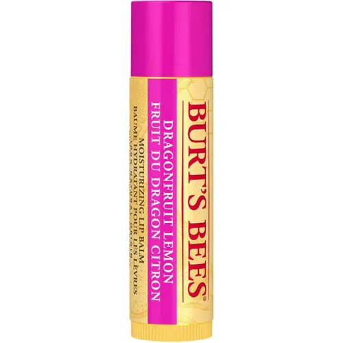 Бальзам для губ «лимон Burt’s Bees Dragonfruit Lemon Lip Balm з драконячим фруктом», 4.25 г. без уп.