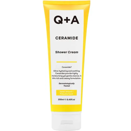 Крем для душа Q+A Ceramide Shower Cream с керамидами, 250 мл.