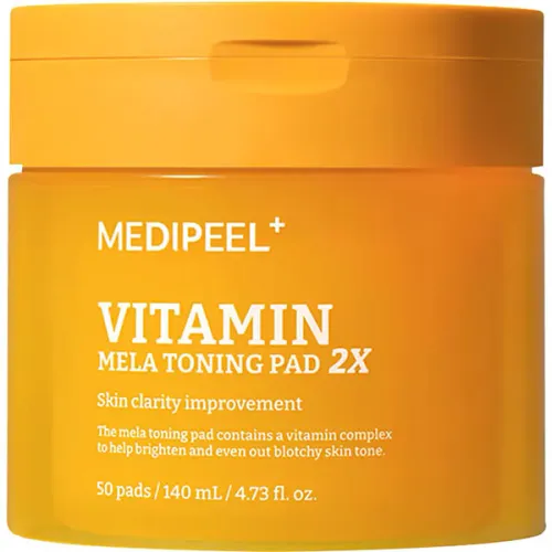 Тонізуючі пілінг-пади для обличчя Medi Peel Vitamin Mela Toning Pad 2X з вітамінами
