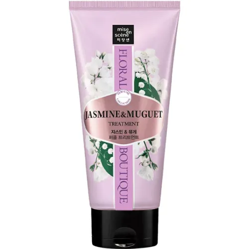 Парфумований кондиціонер для волосся «жасмин і конвалія» Mise en Scene Floral Boutique Perfume Treatment Jasmine & Muguet