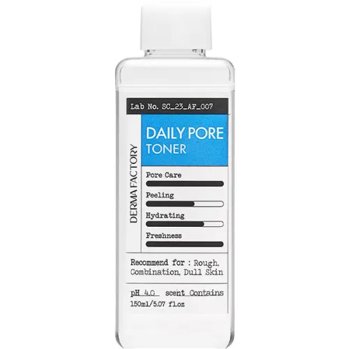 Тонер для очищення пор Derma Factory Daily Pore Toner з біфідобактеріями, 150 мл.