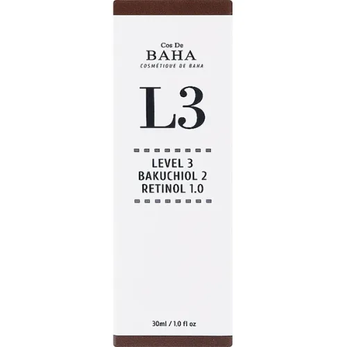Антивозрастная сыворотка для лица Cos De Baha L3 Bakuchiol & Retinol Serum, 30 мл. - вид 2