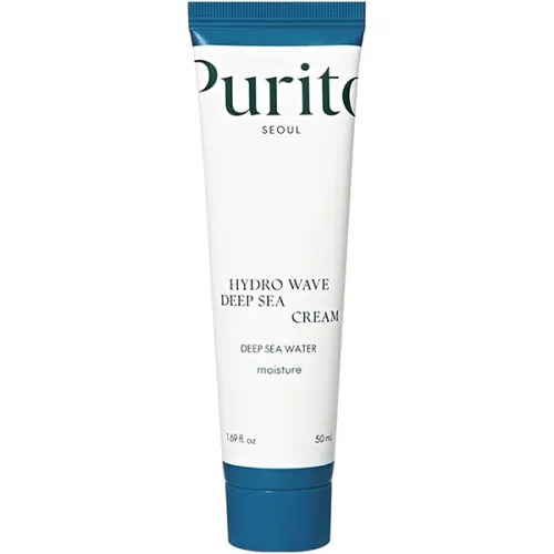 Увлажняющий крем для лица Purito Seoul Hydro Wave Deep Sea Cream с морской водой, 50 мл.