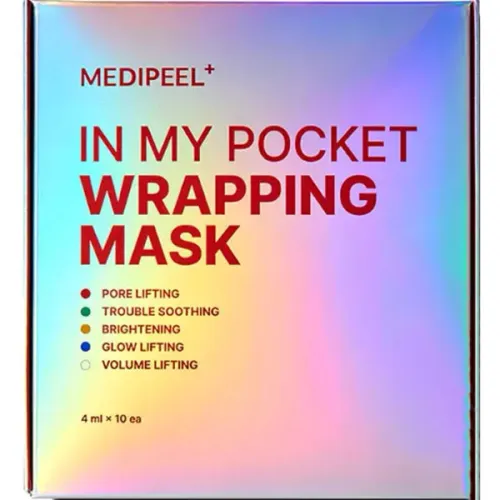 Набор масок-пленок для лица Medi Peel In My Pocket Wrapping Mask, 4 мл. х 10 шт. - вид 2