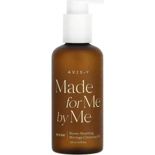 Гідрофільна олія для обличчя Axis-Y Biome Resetting Moringa Cleansing Oil з олією морінги, 200 мл.