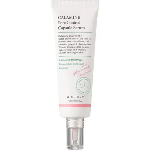 Себорегулююча сироватка для догляду за порами Axis-Y Calamine Pore Control Capsule Serum з каламіном, 50 мл.