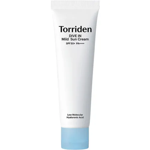 Зволожуючий сонцезахисний крем для обличчя Torriden Dive In Mild Sun Cream SPF50+ PA++++, 60 мл.