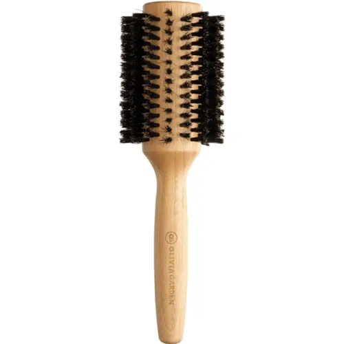 Бамбуковий брашинг для волосся Olivia Garden Bamboo Touch Blowout Boar з щетиною кабана