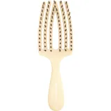 Комбінована, масажна міні-щітка для волосся «жовта» Olivia Garden Finger Brush Combo Mini Kids Yellow