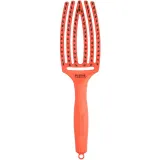 Комбінована, масажна щітка для волосся «помаранчева мрія» Olivia Garden Finger Brush Combo Medium Orange Dream