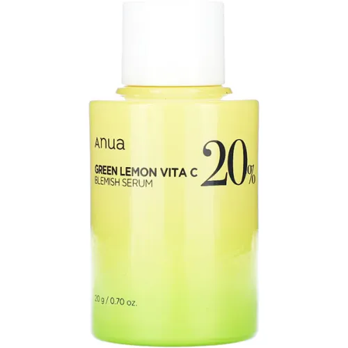 Осветляющая сыворотка для лица Anua Green Lemon Vita C Blemish Serum с витамином C, 20 г.