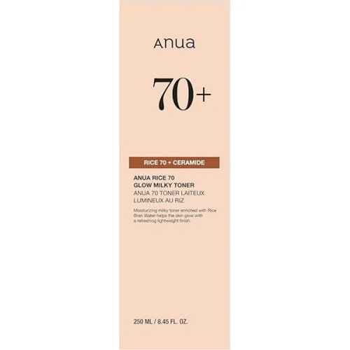 Питательный тонер для лица Anua Rice 70+ Ceramide Glow Milky Toner, 40 мл. - вид 2
